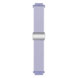 Flettet magnetisk urrem Garmin VivoActive 4S - Misty Purple