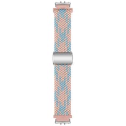 Flettet magnetisk klokkereim Samsung Galaxy Fit 3 - Blue Pink