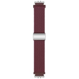 Flätat magnetiskt klockarmband Samsung Galaxy Fit 3 - Winered