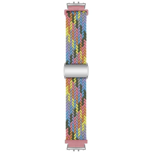 Punottu magneettinen ranneke Samsung Galaxy Fit 3 - Purple Pulse
