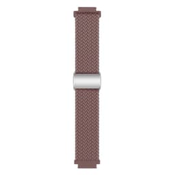 Flettet magnetisk urrem Garmin VivoActive 4S - Smokey Mauve