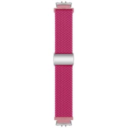 Flätat magnetiskt klockarmband Samsung Galaxy Fit 3 - Raspberry