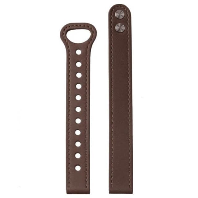 Nahkainen kellon ranneke Garmin Lily 2 - Coffee