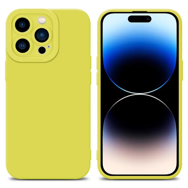 iPhone 14 PRO Cover Etui Case (Gul)