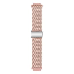 Flettet magnetisk urrem Garmin VivoActive 4S - Pinksand