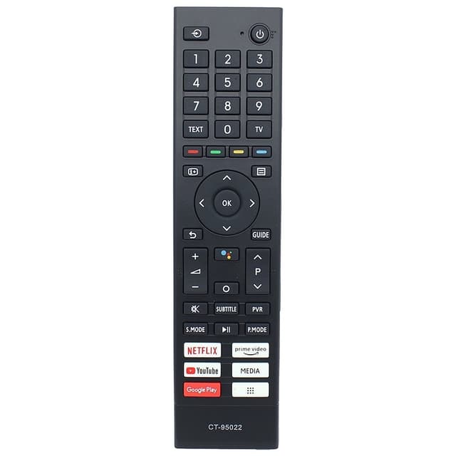 TV-fjernkontroll erstatning for CT-95022 for TOSHIBA TV