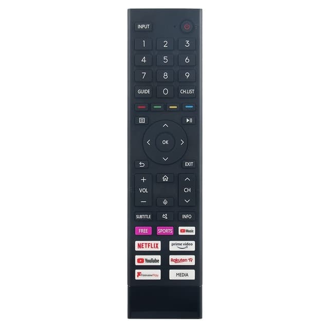Erstatning av TV-fjernkontroll for ERF3A80 for Hisense TV