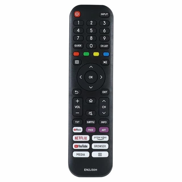 Erstatning av TV-fjernkontroll for EN2J30H for Hisense TV
