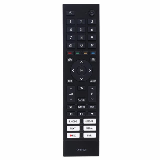 TV-fjernkontroll erstatning for CT-95025 for TOSHIBA TV