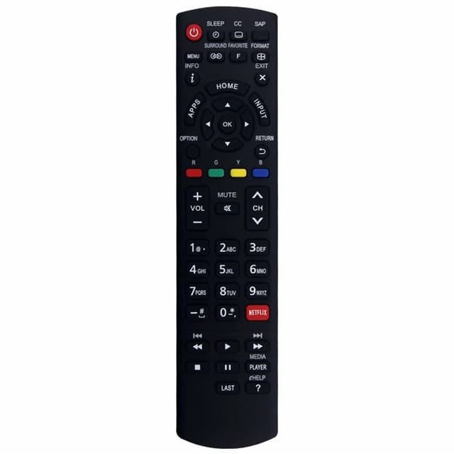 TV fjärrkontroll Ersättning för N2QAYB000926 För Panasonic TV
