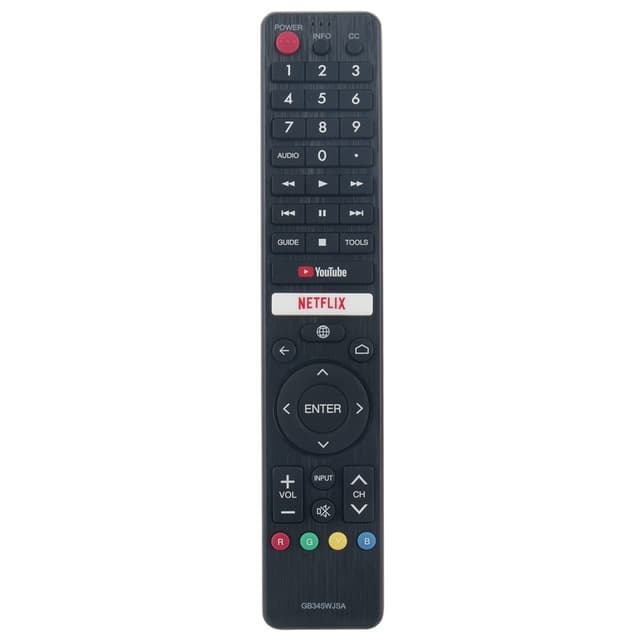 TV-fjernkontroll erstatning for GB345WJSA for Sharp TV
