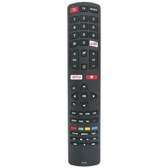 Erstatning av TV-fjernkontroll for RC311S for JVC TV