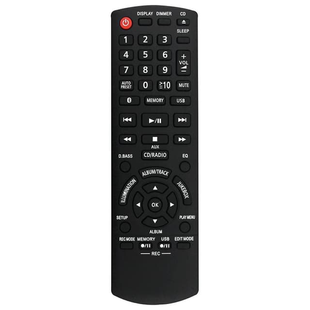 TV fjärrkontroll Ersättning för N2QAYB001094 För Panasonic TV