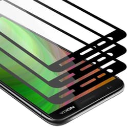 Nokia 5.1 3x Näytönsuoja Karkaistu lasi