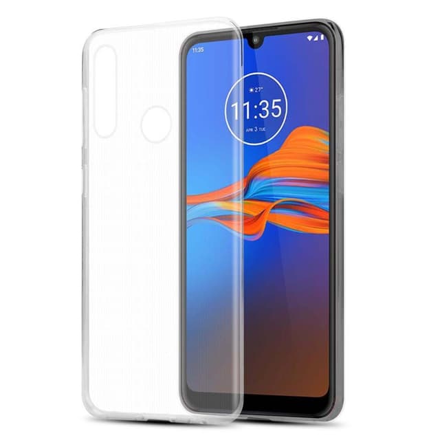 Motorola MOTO E6 PLUS Skal Fodral Case (Transparent)