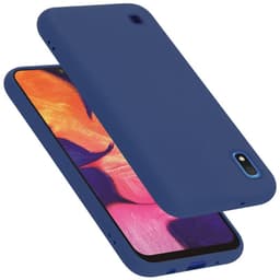 Samsung Galaxy A10 / M10 silikondeksel case (blå)