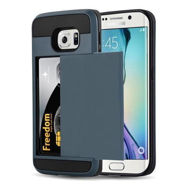 Samsung Galaxy S6 EDGE Suojakuori Cover (Sininen)