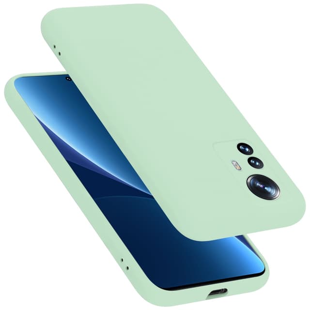 Xiaomi 12 PRO silikondeksel case (grønn)