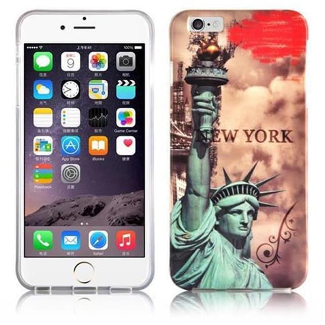 iPhone 6 PLUS / 6S PLUS Etui Case Cover (Brun)