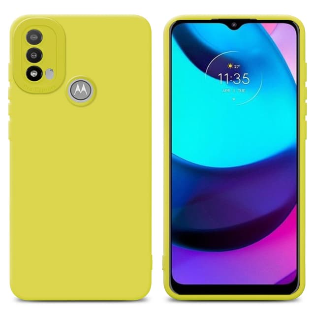 Motorola MOTO E20 Deksel case (gul)