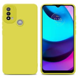 Motorola MOTO E20 Suojakuori Suojakotelo (Keltainen)