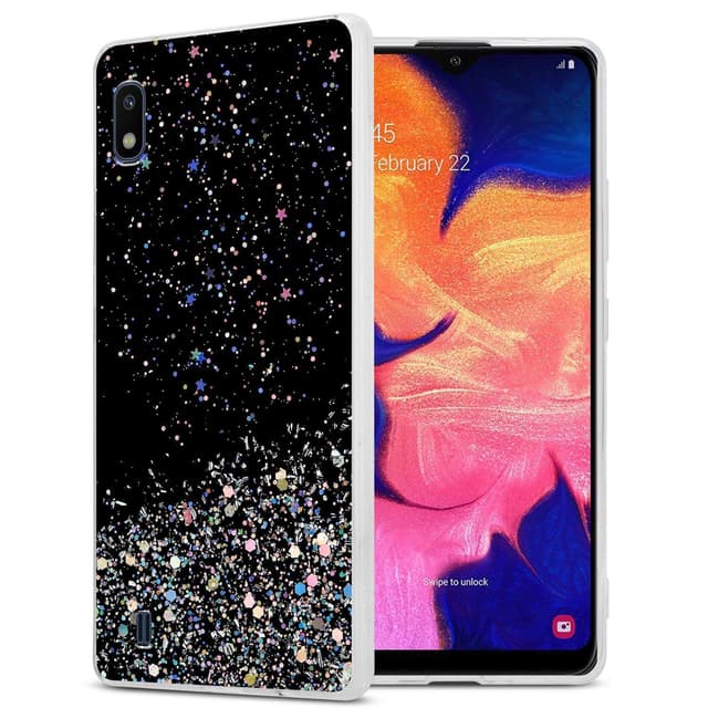 Samsung Galaxy A10 / M10 Cover Etui Case (Sort)