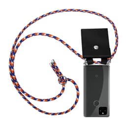 Skal Google PIXEL 5 XL Fodral Kedja (Blå)