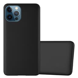iPhone 12 PRO MAX Suojakuori Suojakotelo Case (Musta)
