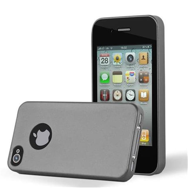 Skal iPhone 4 / 4S Fodral Case (Grå)