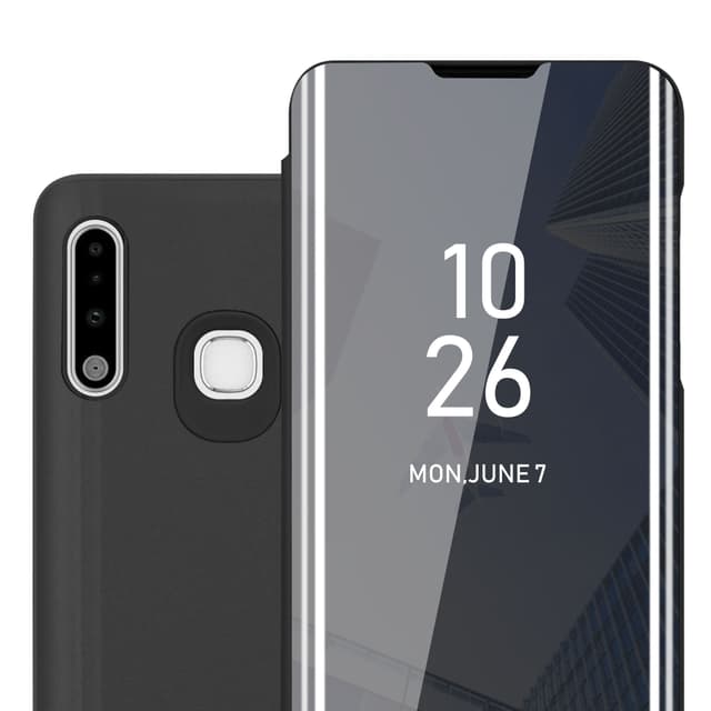 Samsung Galaxy A70e lommebokdeksel etui (svart)