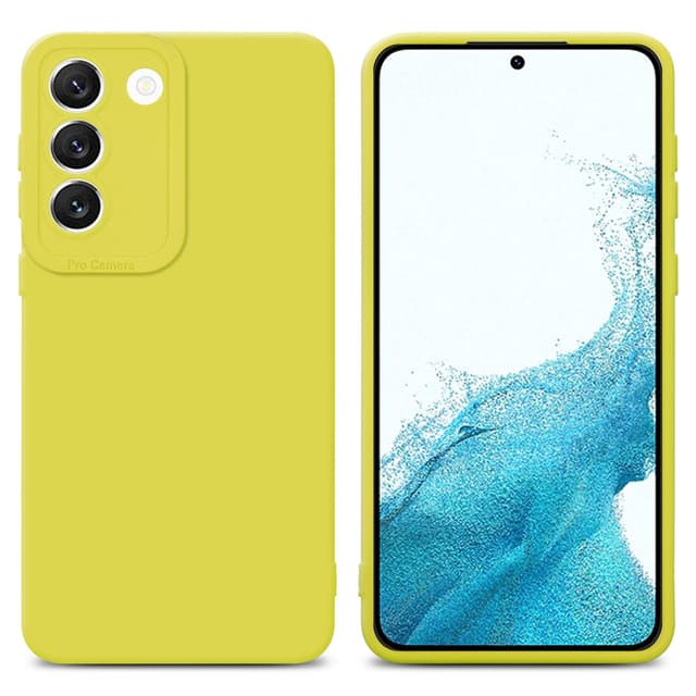 Samsung Galaxy S22 Skal Fodral Case (Gul)
