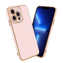 iPhone 13 PRO silikondeksel cover (rosa)