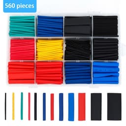 Laatikko jossa 560 juotosliitosta 12 koossa