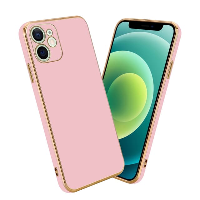 iPhone 12 Cover Etui Case (Lyserød)