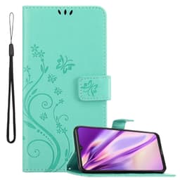 Nokia G10 / G20 Plånboksfodral Skal (Turkos)