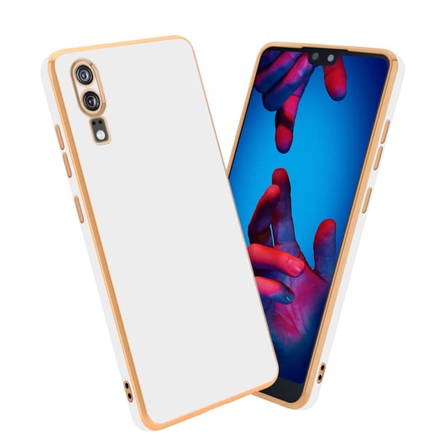 Huawei P20 Cover Etui Case (Hvid)
