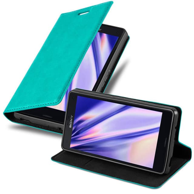 Sony Xperia Z3 COMPACT Skal Fodral Case (Turkos)