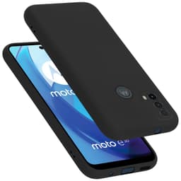 Motorola MOTO E20 / E30 / E40 Skal Fodral Case (Svart)