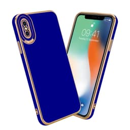 iPhone X / XS Suojakuori Suojakotelo (Sininen)