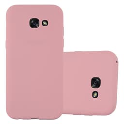 Samsung Galaxy A7 2017 deksel tpu case cover (rosa)