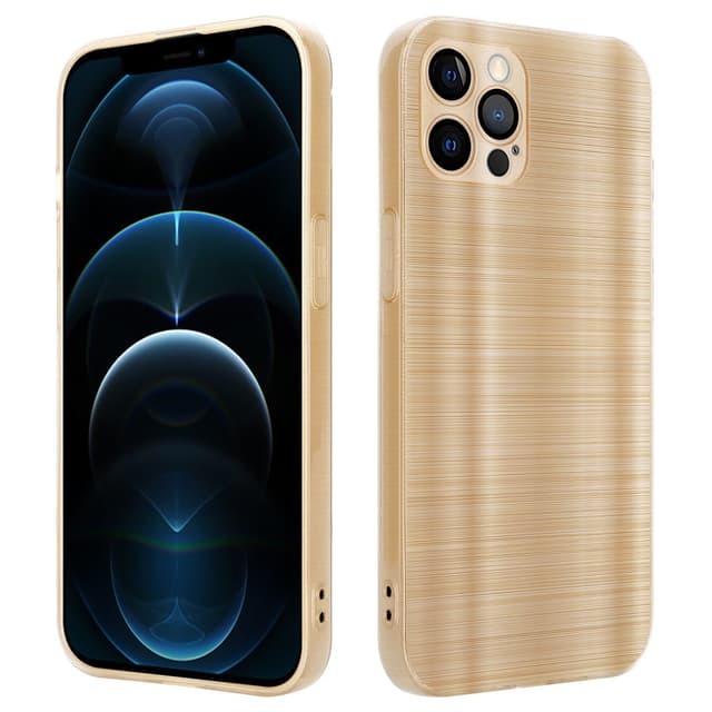 Cover iPhone 12 PRO MAX Etui Case (Guld)