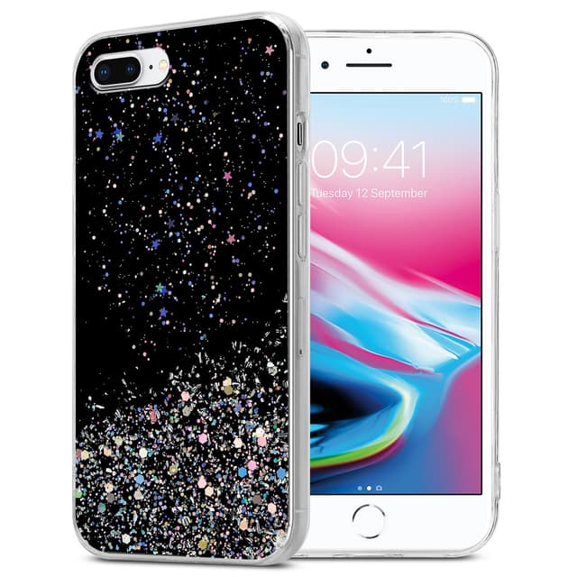 iPhone 7 PLUS / 7S PLUS / 8 PLUS Silikondeksel Glitter