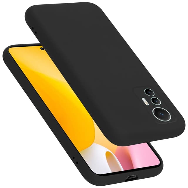 Xiaomi 12 LITE Cover Etui Case (Sort)