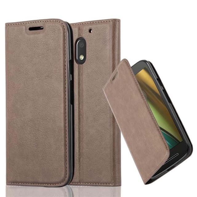 Motorola MOTO E3 Cover Etui Case (Brun)