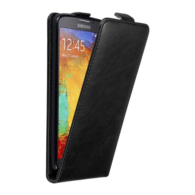 Samsung Galaxy NOTE 3 NEO Pungetui Flip Cover (Sort)