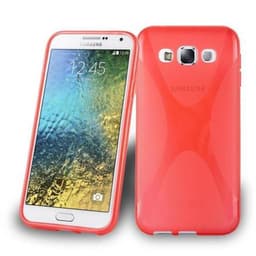 Samsung Galaxy E5 Deksel Case Cover (rød)