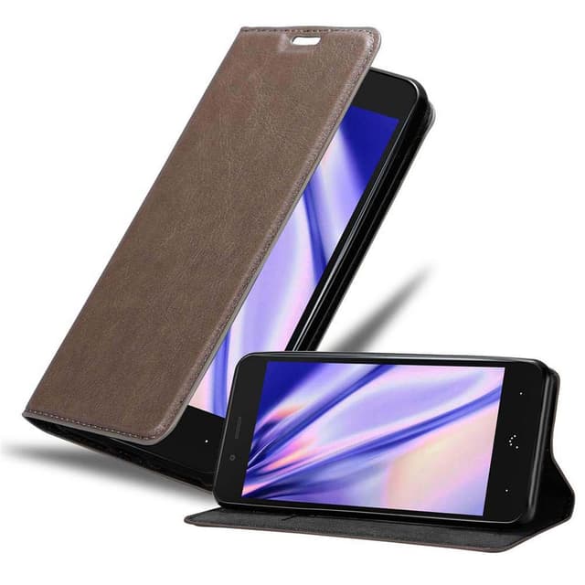 BQ Aquaris X5 PLUS Cover Etui Case (Brun)