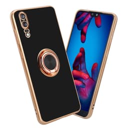 Huawei P20 Suojakuori Suojakotelo (Musta)