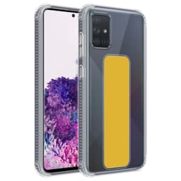 Samsung Galaxy A71 4G Skal Fodral Case (Gul)