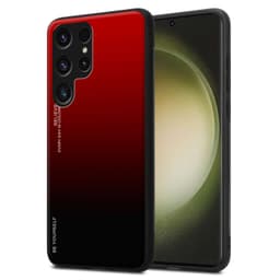 Samsung Galaxy S23 ULTRA Suojakotelo Suojakuori (Musta)